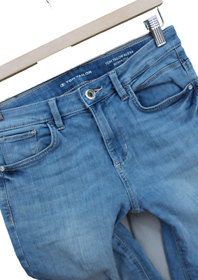 Tom Tailor Alexa Bermuda shorts women's blue size 28 W28