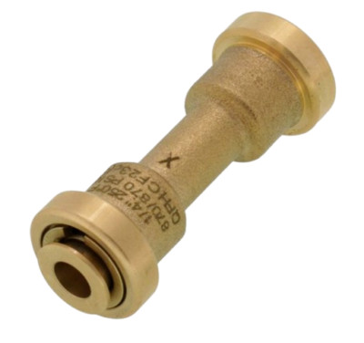 RectorSeal 87018 PRO-Fit 1/4'' Quick Connect Union Refrigerant Line
