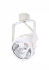 Juno Trac-Lites White Open Back Gimbal Track Light Lite R533 WH lot of 6 lites