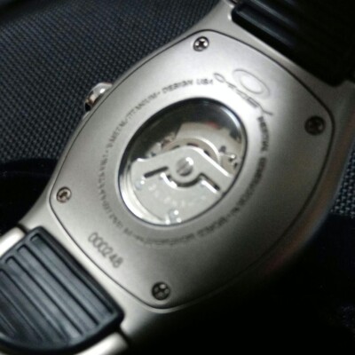 Oakley Time Bomb Icon Blue Watches (analog) Fashion Accessories