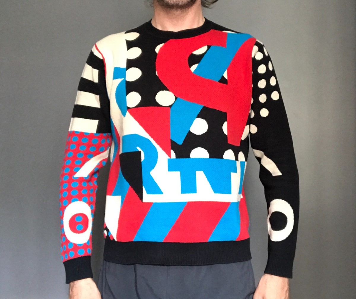 Henrik Vibskov The Jaw Nut Piece FW 16/17 Men's Sweater Size S