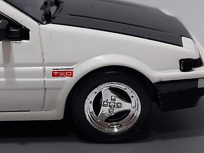 Signed Keiichi Tsuchiya MTECH 1:43 Toyota TRD AE86 Sprinter Trueno