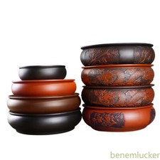 Zisha Chinese Tea Set, Water Storage Type, Tea Tray, Round Dry Bubble Tea Table