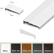 External Window Door Sill Upvc Eurocell Plastic Window Cill Board 2m (6'6") Long