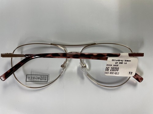 Otis Grey Eyeglasses Frames OG 20200 54-15-140 Rose Gold - Picture 2 of 2
