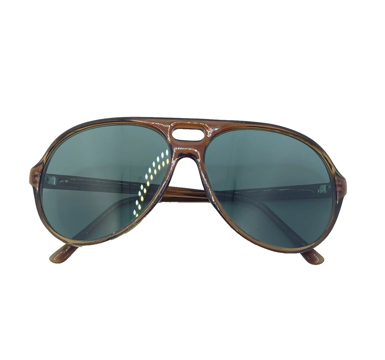 Marco de plástico Aviator Piloto Vintage Gafas de sol