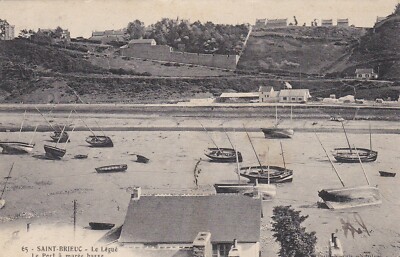  CPA SAINT BRIEUC LE LEGUE LE PORT A EBBE 