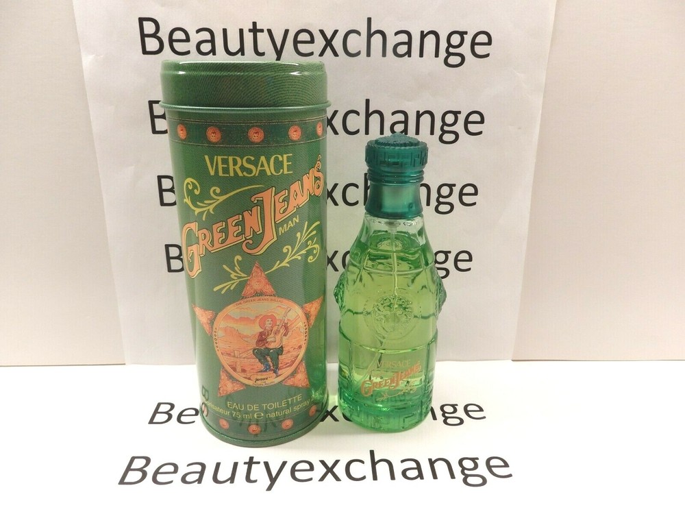Green Jeans By Gianni Versace For Men Cologne Eau De Toilette Spray 2.5 oz