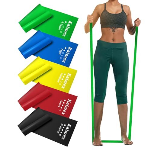 Kaimex Resistance Bands Exercise Bands Workout Bands Elastic Bands Stretch Ba...