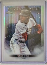 Oneil Cruz RC 2022 Topps Update Stars Of The MLB Chrome Pittsburgh #SMLBC-79