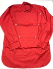 CIVIL WAR WESTERN INDIAN WARS FRONT BIB 19TH CENTURY FIELD SHIRT,RED-XLARGE