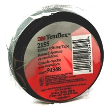 3M(TM) Temflex(TM) Rubber Splicing Tape 2155 - 3/4" x 22 ft UL Listed