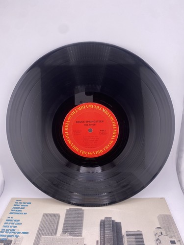 BRUCE SPRINGSTEEN The River COLUMBIA 2XLP VG++/VG+ with lyric sheet insert - Picture 10 of 10