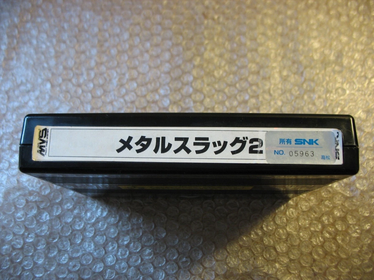 METAL SLUG X - Neo Geo MVS Arcade - 100 % authentique et fonctionnel