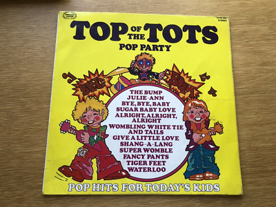 Top Of The Tots Pop Party Vol. 4 [Vinyl] Rare 1975