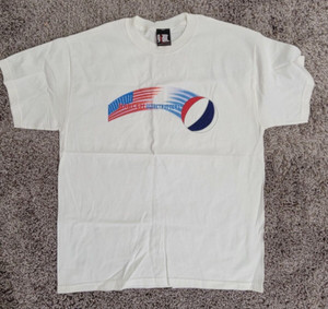 Harlem Globetrotters white sample tour shirt-NOT SOLD TO THE PUBLIC-Never worn