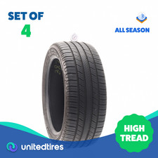 Set Of 4 Used 23545r18 Michelin Defender 2 98h - 8.5-9.532