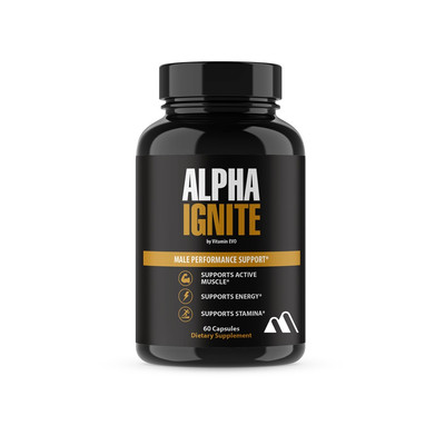 Alpha Ignite Capsules Male Vitality Performance AlphaIgnite Pills (60 Capsules)