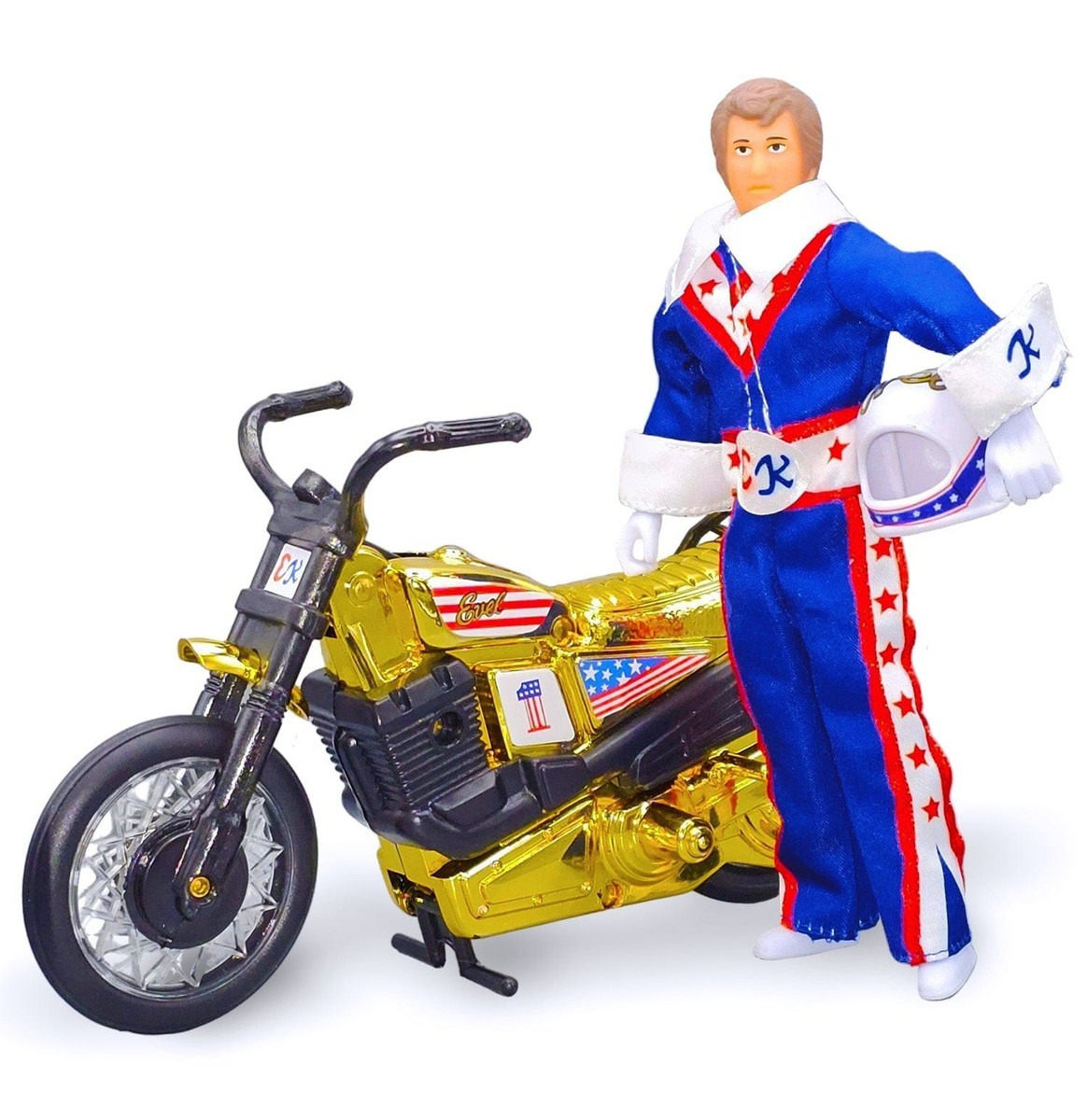 Wembley 50th Anniversary Evel Knievel Stunt Cycle Set – Limited