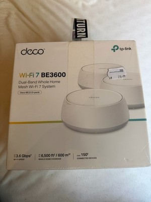 TP-Link Deco BE25 WiFi 7 Mesh WLAN, BE3600 Dual-Band, 3er-Pack