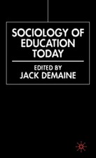 Sociology of Education Today Hardback Springer Nature B.V.