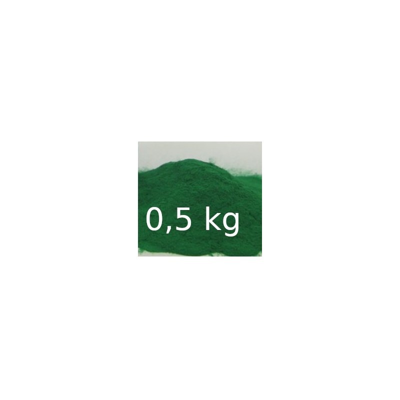 Poudre plastifiante plomb vert clair pot de 500g pour lest de pêche