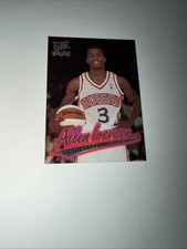 Allen Iverson 1996-97 Fleer Ultra Rookie Card #82 Near Mint. rookie card picture