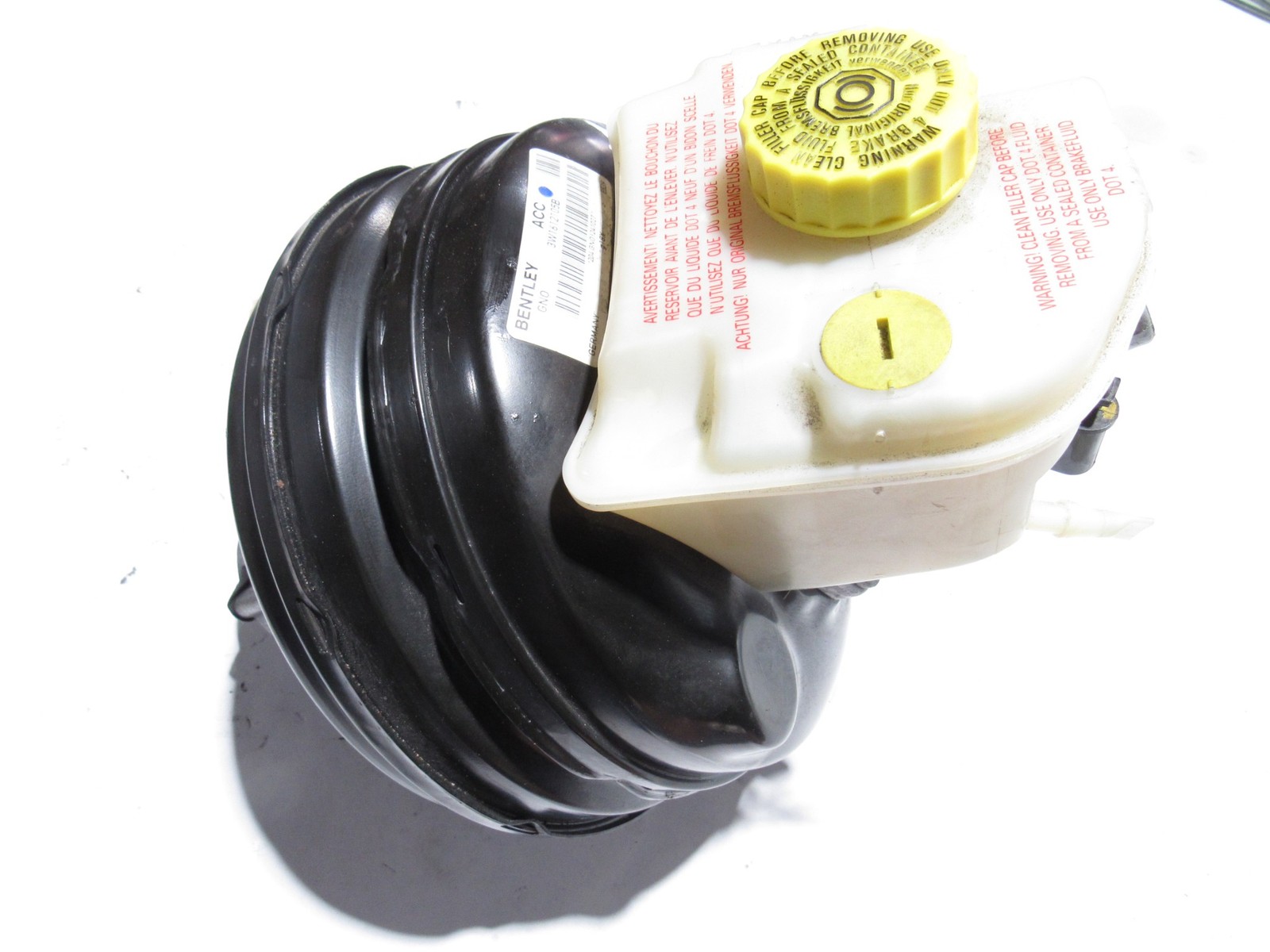 Bentley Continental GT 2012 6.0L Power Brake Booster Master Cylinder 11-18 ;#3