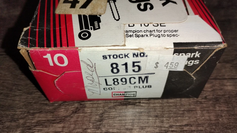 Champion pack of 10 #L89CM Spark Plug 815. - Image 4 of 4