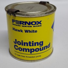 Fernox Hawk White Jointing Compound 400g - Leak Free Threaded Joints Pipe Paste