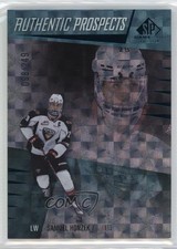 2023 SP Game Used CHL Edition Teal Patterned Foilboard 98/249 Samuel Honzek 12a0
