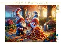 Calvendo Puzzle Fall Foliage: Dwarves Dancing A Round Dance | 1000 Pieces, Finis