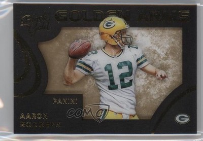 2015 Panini Black Gold Golden Arms 132/199 Aaron Rodgers #GA-5 8p8