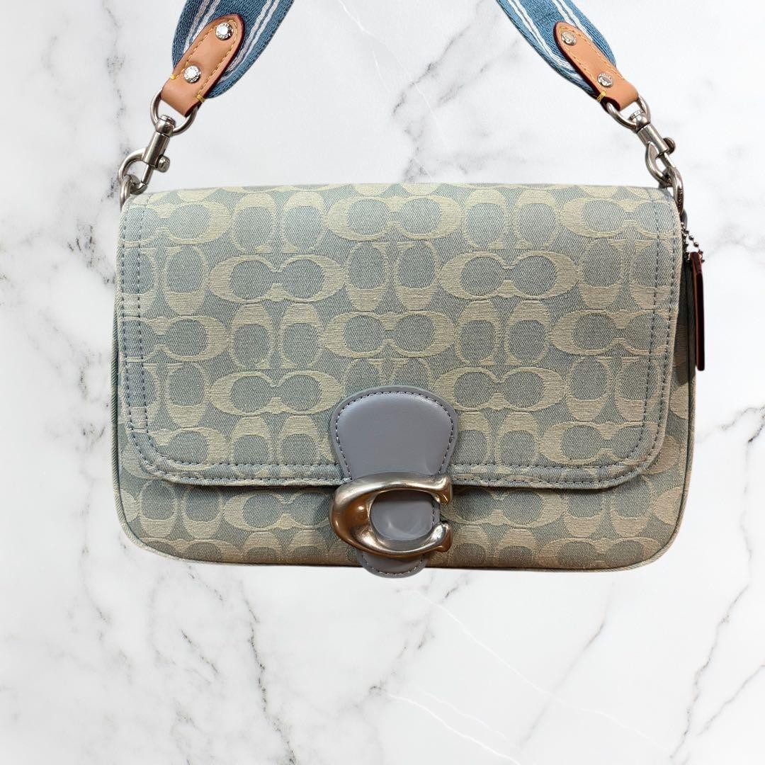 Coach CJ854  Denim Tabby Shoulder Bag Japan thumbnail 2