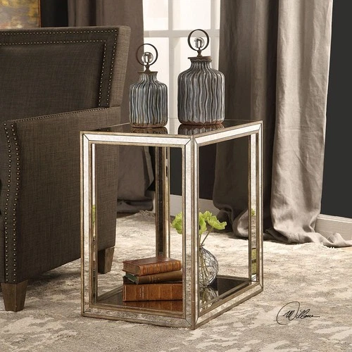 Julie - 24 inch End Table Accent Furniture Uttermost 24858 - Picture 2 of 10