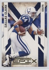 2010 Panini Epix Gold 98/100 Dallas Clark #41 2g0