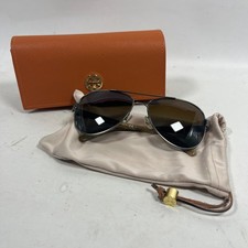 TORY BURCH Sunglasses Aviator Polarized Pilot Fashion TY6010 Gunmetal Black