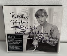 PHIL COLLINS GOING BACK CD (SIGNED BY PHIL COLLINS)