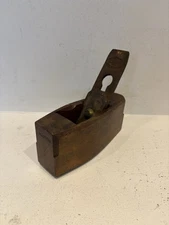 Vintage Antique Master Wooden Corner Plane With Brades Iron - No Plug