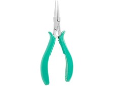 Excelta 2843 - Medium Round Nose Pliers, Stainless Steel AISI 440, 5.75' Molded