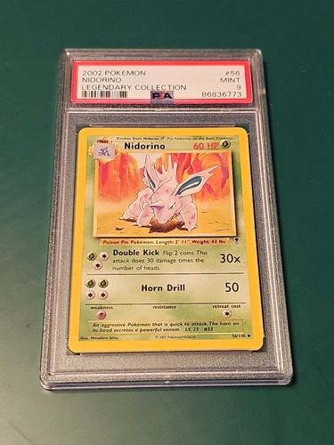 Nidorino graded PSA 9 for sale on eBay