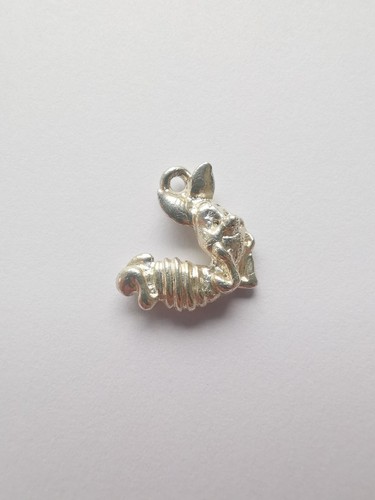 DISNEY Sterling Silver Cute Piglet Charm R94J