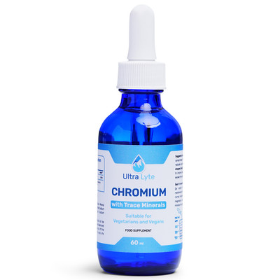 Ultra Lyte Ionic Chromium with Trace Minerals 210mcg - 60ml - 60 Portionen