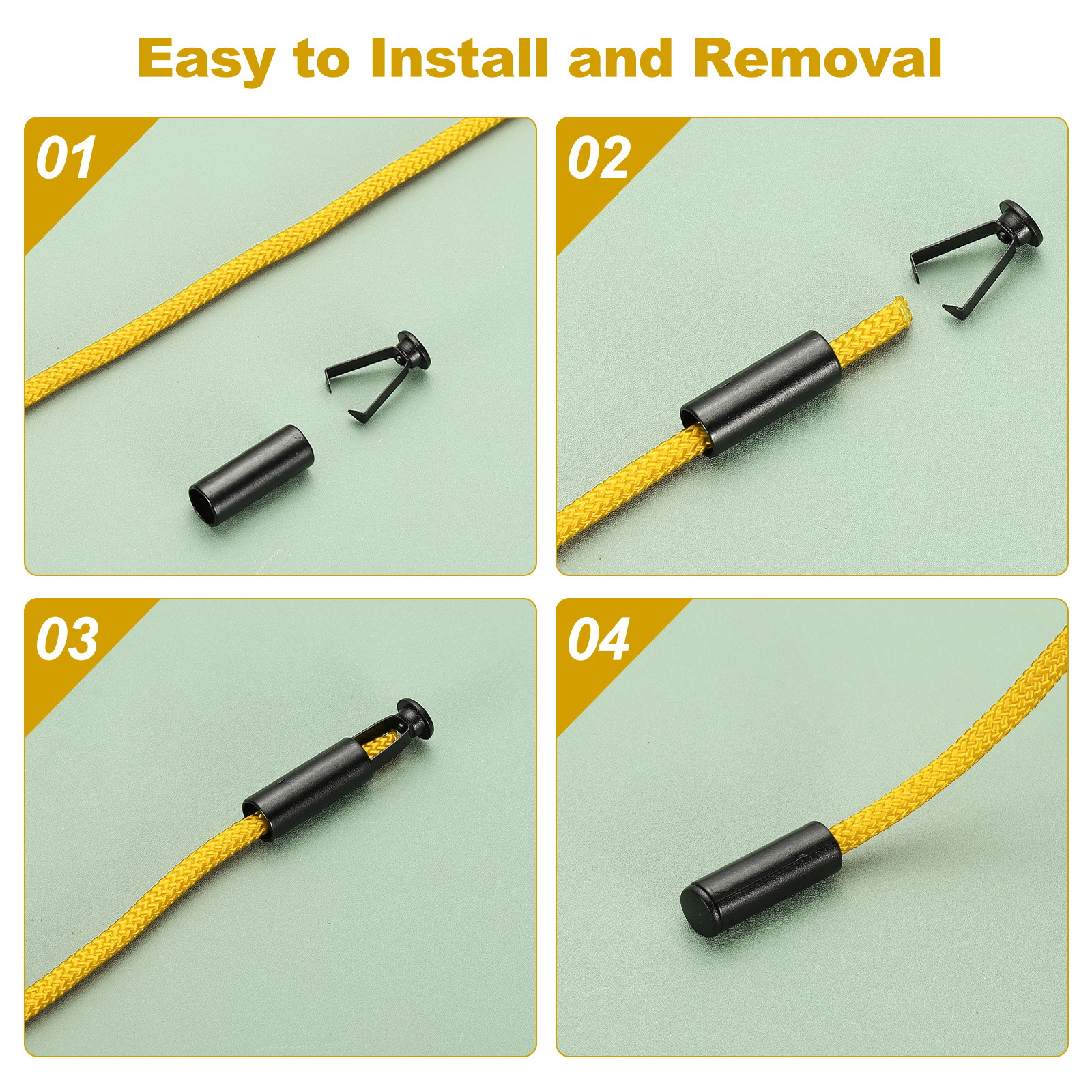 APL Punte per Lacci per Scarpe Confezione da 10 Testa per Lacci in Lega di Metallo Rosso Scuro