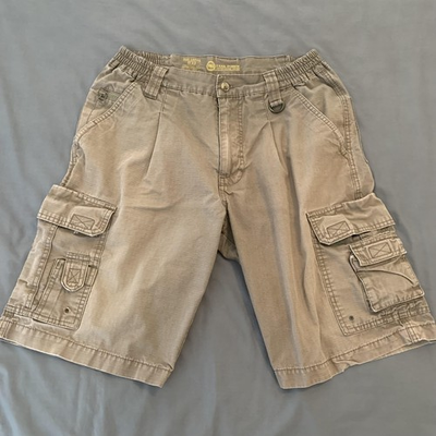 #ad #ad Task Force Cargo Shorts Mens Large W33 Ripstop Utility Pockets Outdoor Hiking $17.84