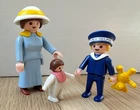 Playmobil #5406 - Victorian Mother With Children - Vintage