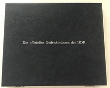 DDR M&uuml;nzkassette f&uuml;r "29 St&uuml;ck "Gedenkm&uuml;nzen u .M&uuml;nzen !!