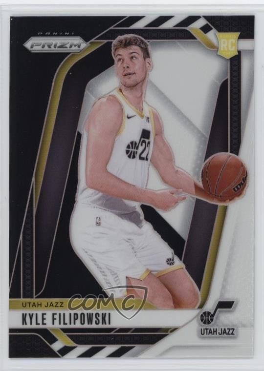 2024-25 Panini Prizm Black & White Prizm Kyle Filipowski #263 Rookie RC