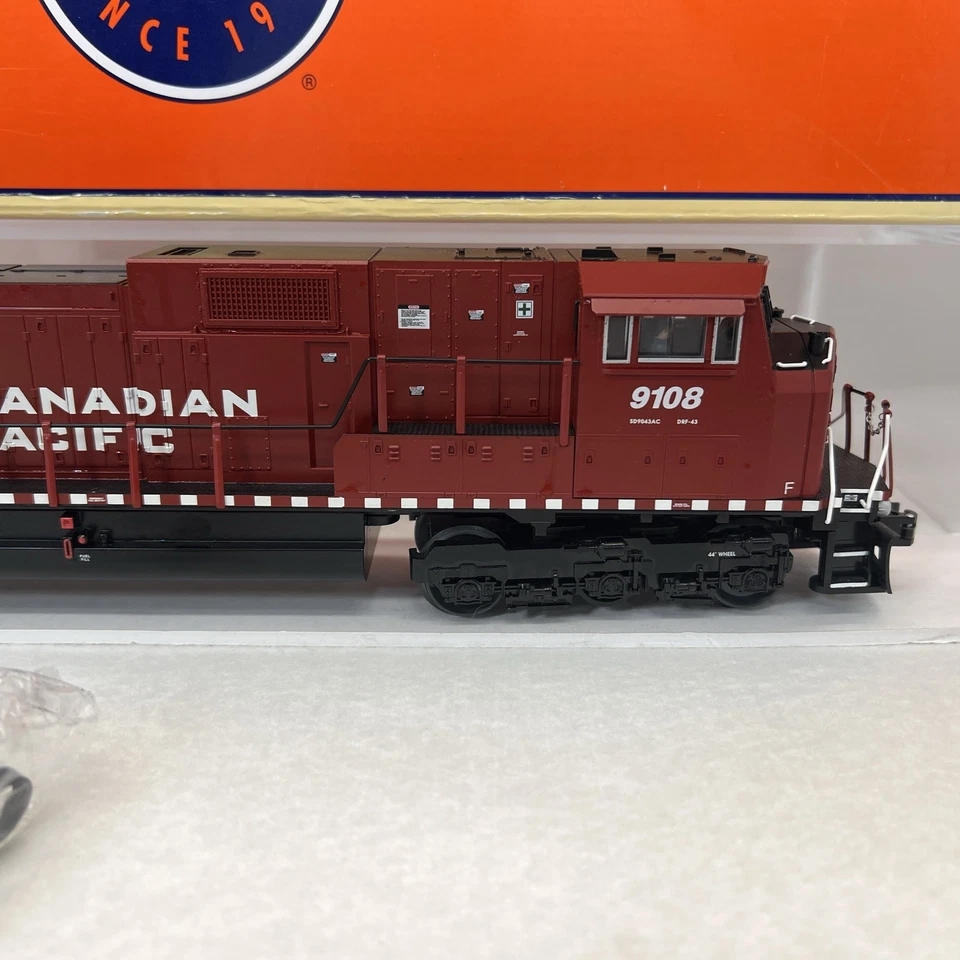 Lionel Lionmaster TMCC 6-28254 Canadian Pacific SD-90 Diesel O #9108 Used CP - Image 3 of 4