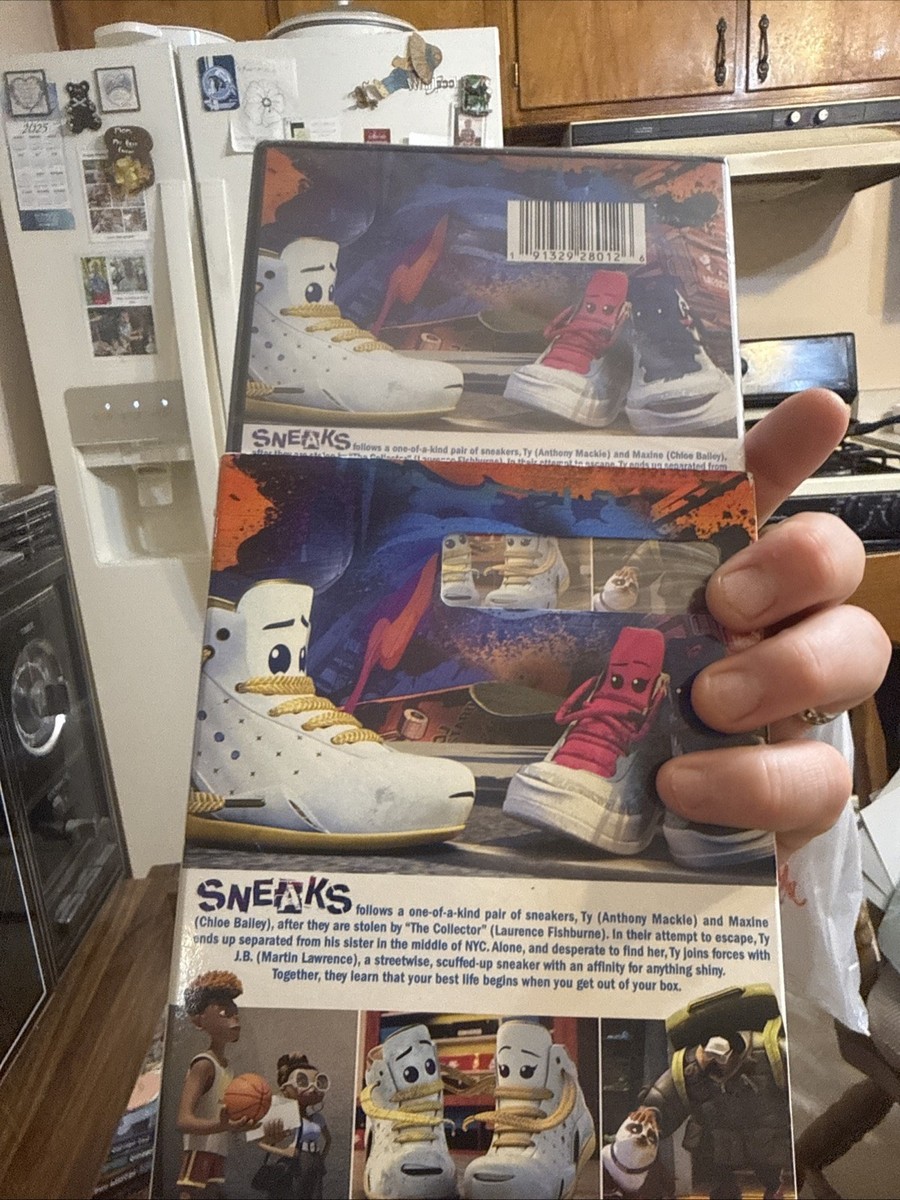 Sneaks DVD 2025 NEW Anthony Mackie Martin Lawrence With Slip Cover